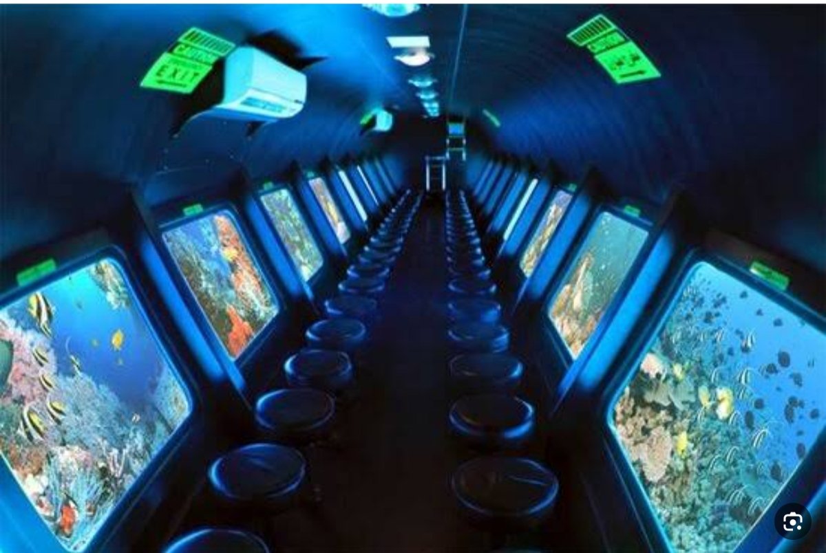 رحلة الغواصة (الباتيسكاف) من شرم الشيخ 